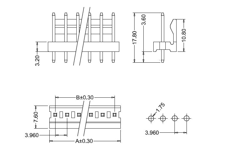 M3695-N-K(S) dimensions Размеры М3695-НК(С)