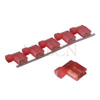 HRB M7600 6,35 мм 0,250 дюйма AWG22-18 Изолированная розетка с флажком